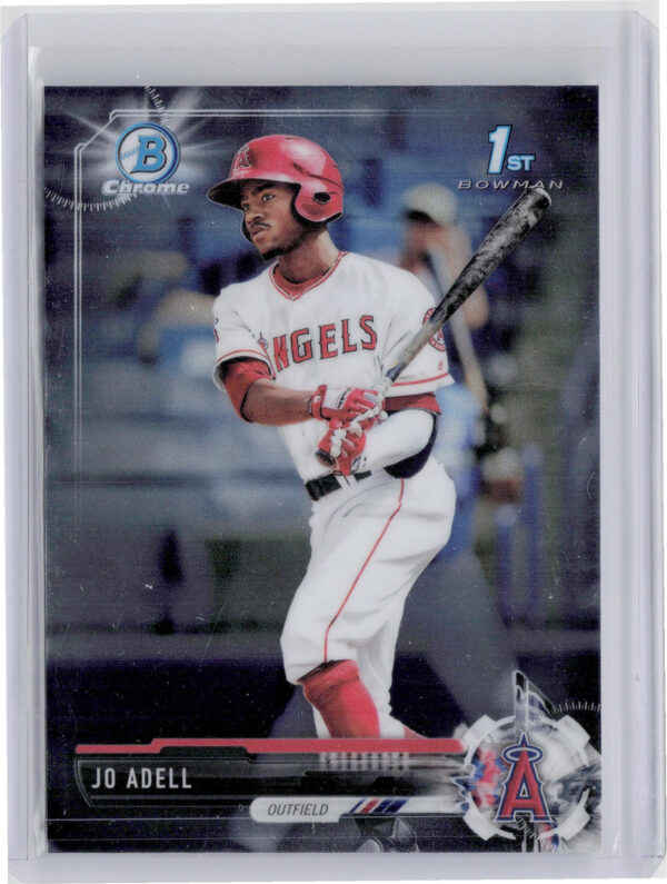 2017 Bowman Draft Jo Adell Chrome #BDC-95 Angels