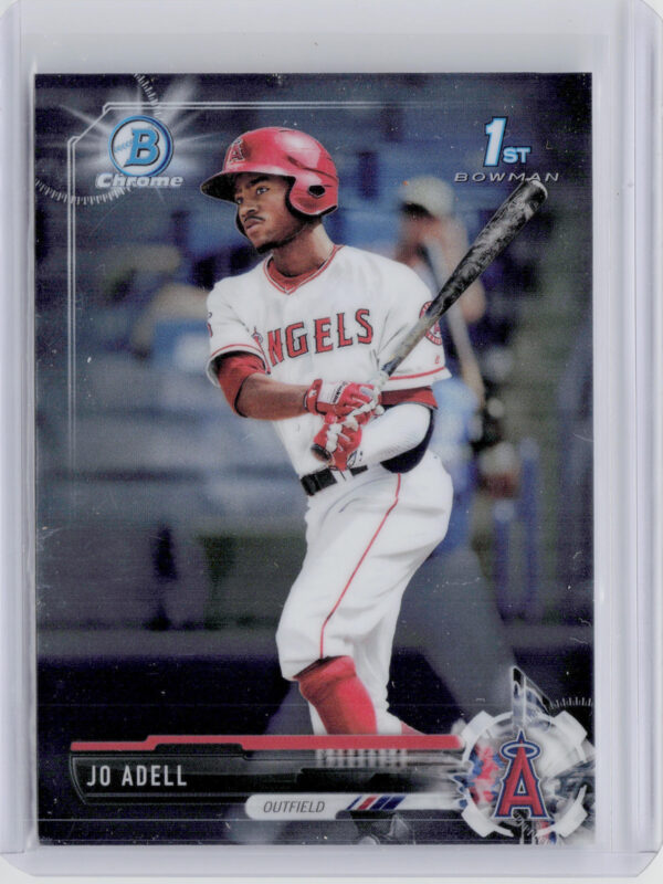 2017 Bowman Draft Jo Adell Chrome #BDC-95 Angels
