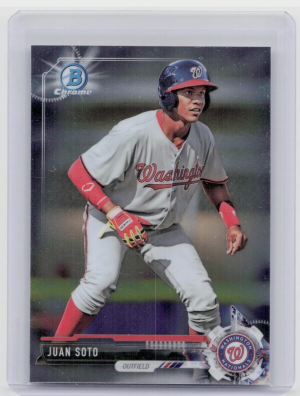 2017 Bowman Draft Juan Soto Chrome #BDC-162 Nationals