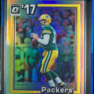 2017 Donruss Optic Aaron Rodgers #10 Packers 1981 Tribute