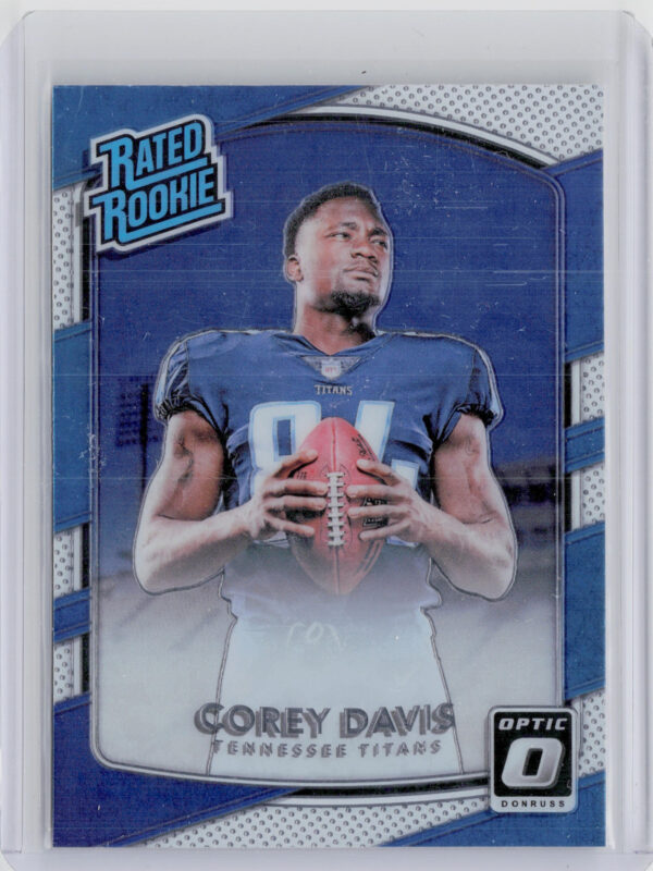 2017 Donruss Optic Corey Davis RC #166 Titans