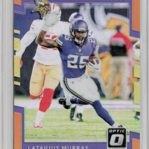 2017 Donruss Optic Latavius Murray Orange SN199 #28 Vikings