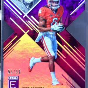 2017 Elite Draft Picks DeAndre Hopkins Purple Die Cut /99 #25 Tigers