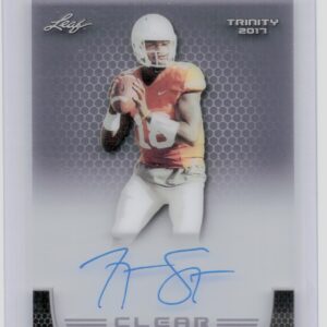 2017 Leaf Trinity Tyrone Swoopes AU #CA-TS1 Longhorns Clear Autographs