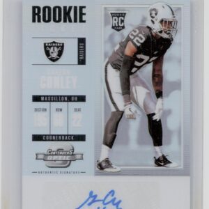 2017 Panini Contenders Optic Gareon Conley AU RC #156 Raiders