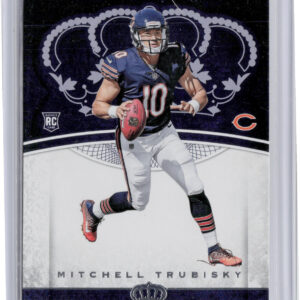2017 Panini Crown Royale Mitchell Trubisky RC #82 Bears