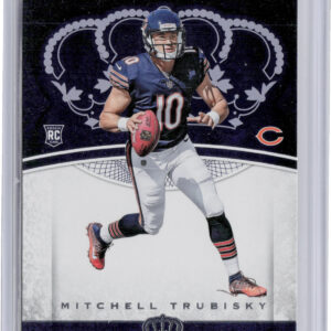2017 Panini Crown Royale Mitchell Trubisky RC #82 Bears