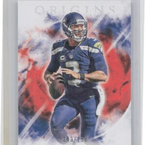 2017 Panini Origins Russell Wilson Orange SN150 #22 Seahawks