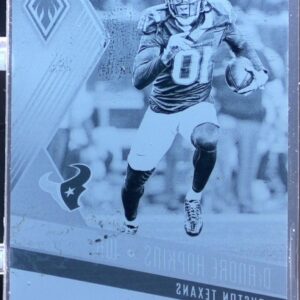 2017 Panini Phoenix DeAndre Hopkins Printing Plates Black 1/1 #6 Texans