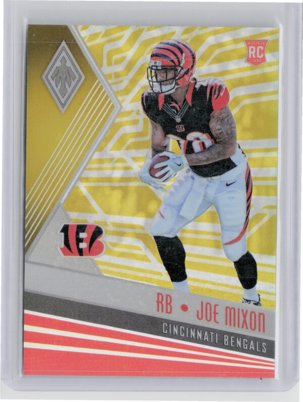 2017 Panini Phoenix Joe Mixon Yellow SN75 #119 Bengals