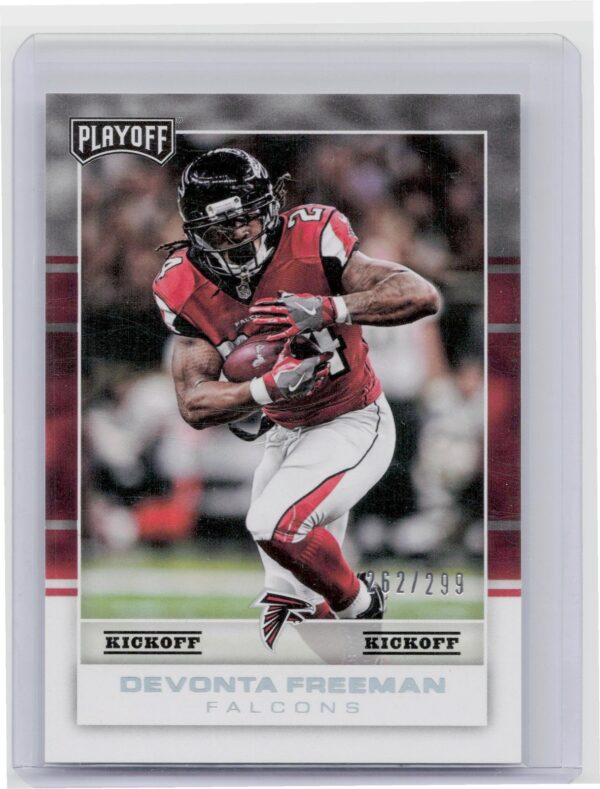 2017 Panini Playoff Devonta Freeman Kickoff /299 #4 Falcons