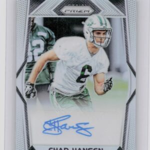 2017 Panini Prizm Chad Hansen AU #RA-CHN Jets Rookie Autographs Prizm