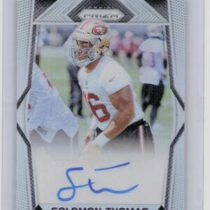 2017 Panini Prizm Solomon Thomas AU #RA-ST 49ers Rookie Autographs Prizm