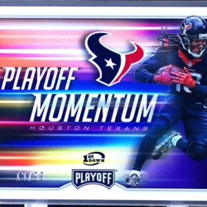 2017 Playoff DeAndre Hopkins /99 #10 Texans Playoff Momentum 1st Down