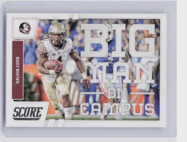 2017 Score Dalvin Cook #7 Seminoles Big Man on Campus