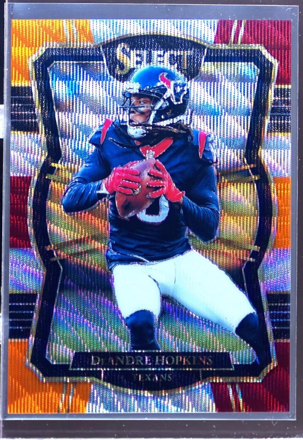 2017 Select DeAndre Hopkins Tri Color /149 #186 Texans