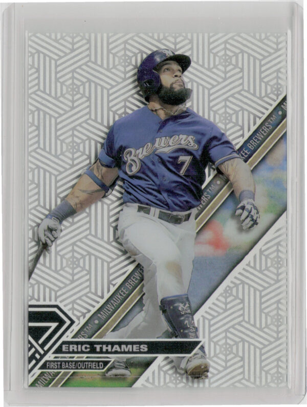 2017 Topps High Tek Eric Thames Chainlink Hexagons #HT-ET Brewers