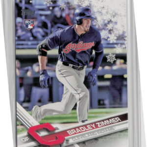 2017 Topps Holiday Bradley Zimmer RC #HMW21 Indians