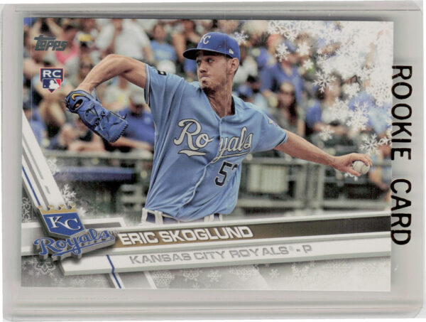 2017 Topps Holiday Eric Skoglund RC #HMW8 Royals