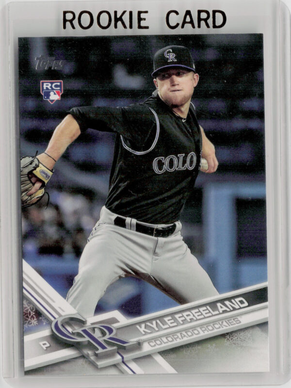 2017 Topps Holiday Kyle Freeland RC #HMW30 Rockies