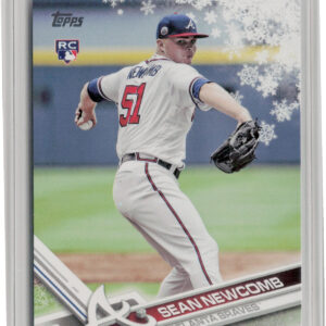 2017 Topps Holiday Sean Newcomb RC #HMW3 Braves