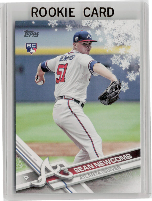 2017 Topps Holiday Sean Newcomb RC #HMW3 Braves