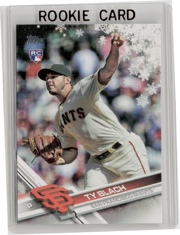 2017 Topps Holiday Ty Blach RC #HMW170 Giants