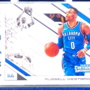 2018-19 Contenders Draft Picks Russell Westbrook #28 Thunder Legacy