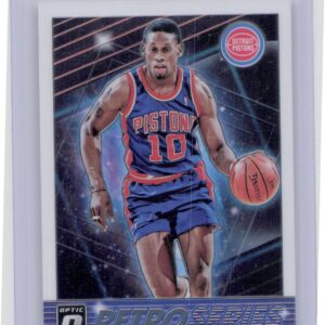 2018-19 Donruss Optic Dennis Rodman #22 Pistons Retro Series