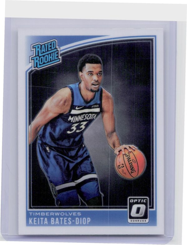 2018-19 Donruss Optic Keita Bates-Diop RC #191 Timberwolves