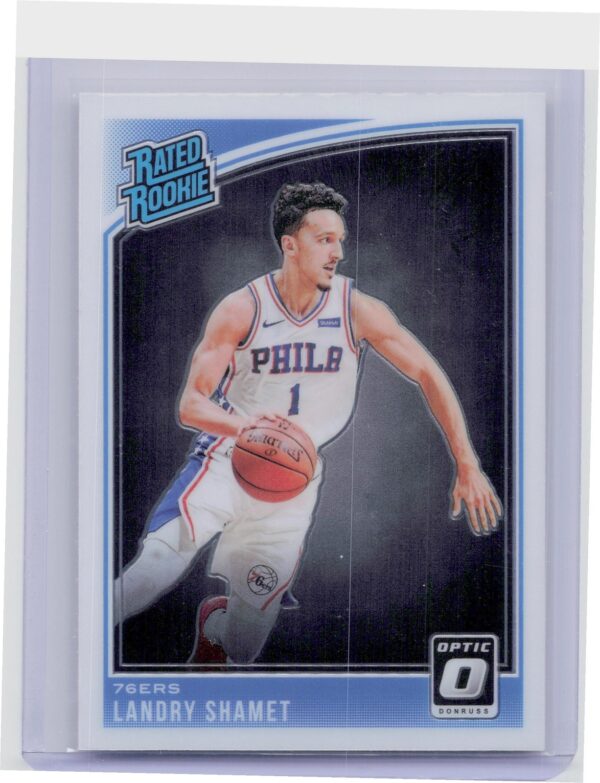 2018-19 Donruss Optic Landry Shamet RC #158 76ers