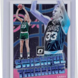 2018-19 Donruss Optic Larry Bird #1 Celtics Swishful Thinking Holo