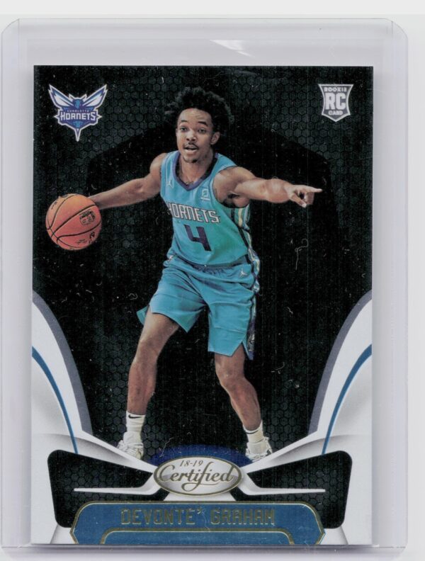 2018-19 Panini Certified Devonte' Graham RC #184 Hornets