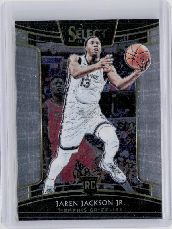 2018-19 Panini Select Jaren Jackson Jr. RC #35 Grizzlies