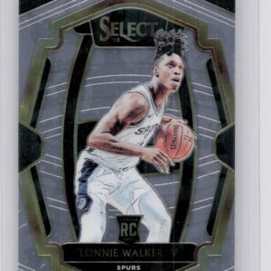 2018-19 Panini Select Lonnie Walker IV RC #174 Spurs
