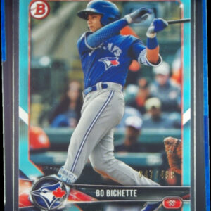 2018 Bowman Draft Bo Bichette Sky Blue SN499 #BD-32 Jays