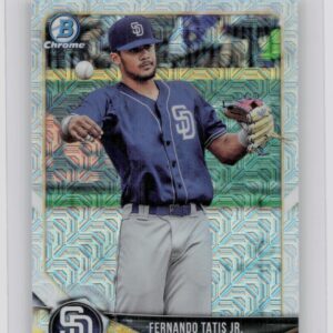 2018 Bowman Fernando Tatis Jr. #BCP114 Padres Chrome Prospects Mojo Refractor