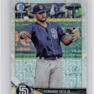 2018 Bowman Fernando Tatis Jr. #BCP114 Padres Chrome Prospects Mojo Refractor