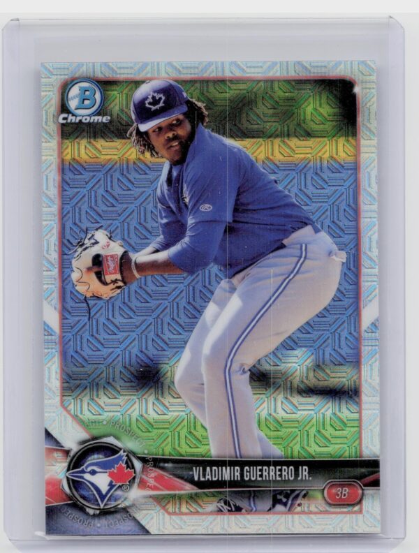 2018 Bowman Vladimir Guerrero Jr. #BCP150 Jays Chrome Prospects Mojo Refractor