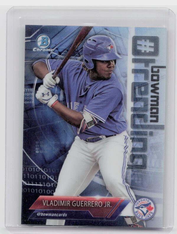 2018 Bowman Vladimir Guerrero Jr. ##-VG Jays Chrome #BowmanTrending