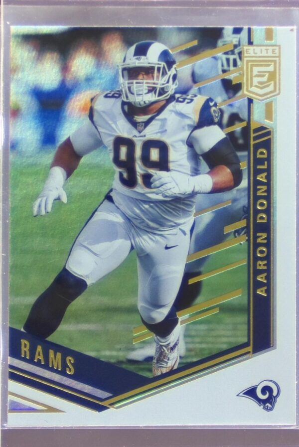 2018 Donruss Elite Aaron Donald #19 Rams