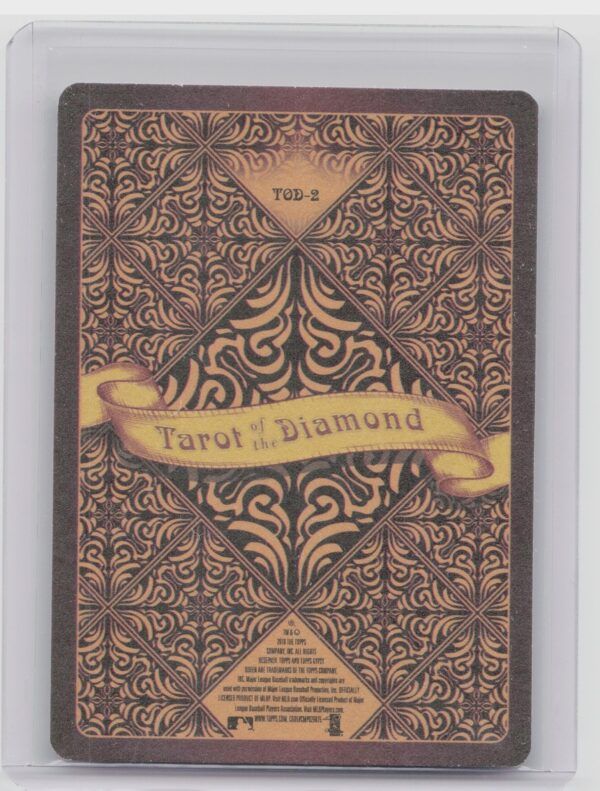 2018 Gypsy Queen Rafael Devers #TOD-2 Sox Tarot of the Diamond - Image 3