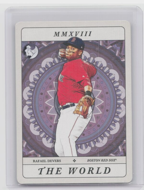 2018 Gypsy Queen Rafael Devers #TOD-2 Sox Tarot of the Diamond