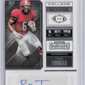 2018 Panini Contenders Draft Picks Roc Thomas AU #295 Gamecocks