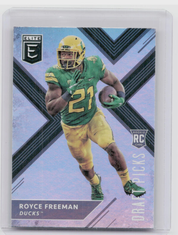 2018 Panini Elite Draft Picks Royce Freeman #126 Ducks