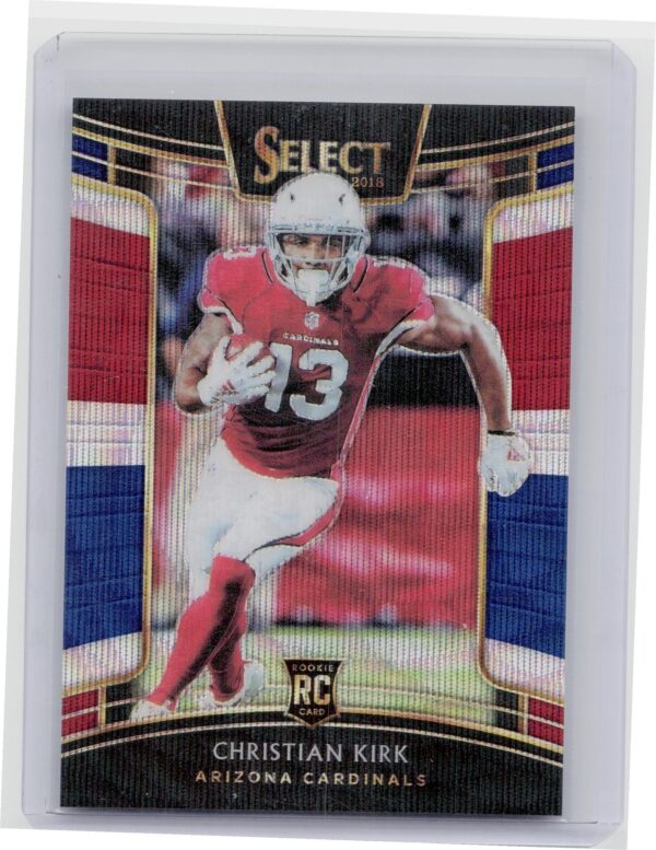 2018 Panini Select Christian Kirk Tri Color Prizm SN199 #65 Cardinals