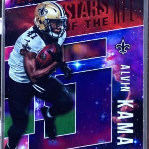 2018 Prestige Alvin Kamara #ST-AK Saints Stars of the NFL Xtra Points Red