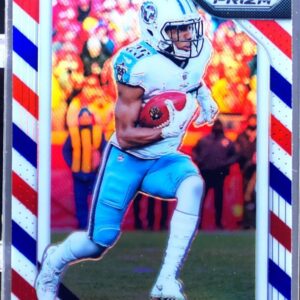 2018 Prizm Adoree' Jackson Prizm Red White and Blue #12 Titans
