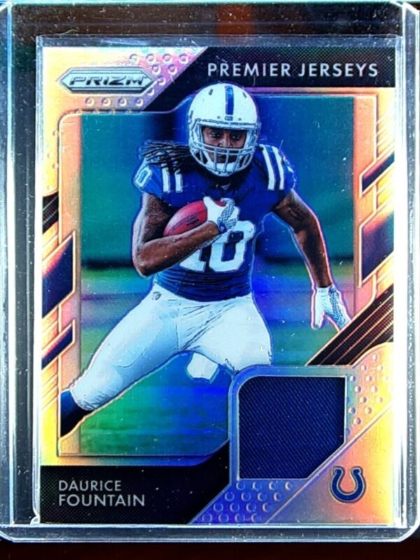 2018 Prizm Daurice Fountain JSY #PP-37 Colts Prizm Premier Jerseys