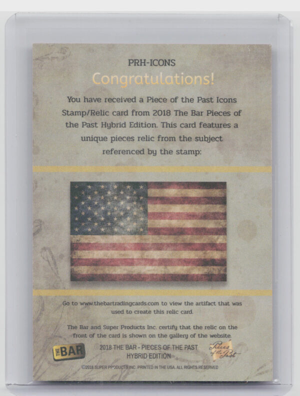 2018 The Bar Pieces of the Past Hybrid 8 Cents 36/48 - Image 3
